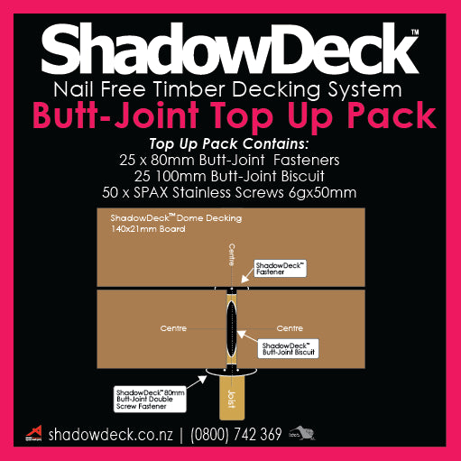 Butt-Joint Top Up Pack